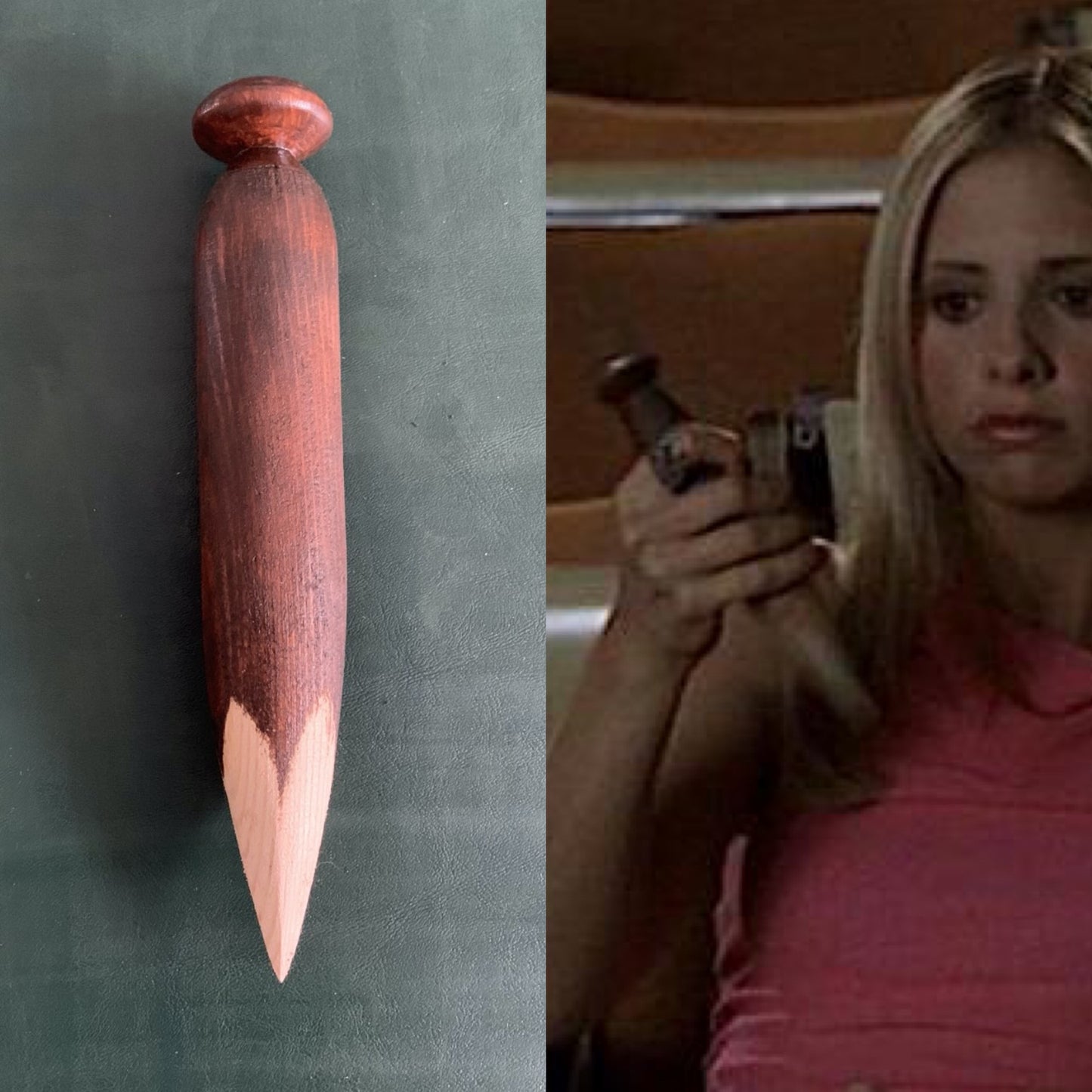 Replica ‘Buffy the Vampire Slayer’ - 'Hush' Wooden Stake