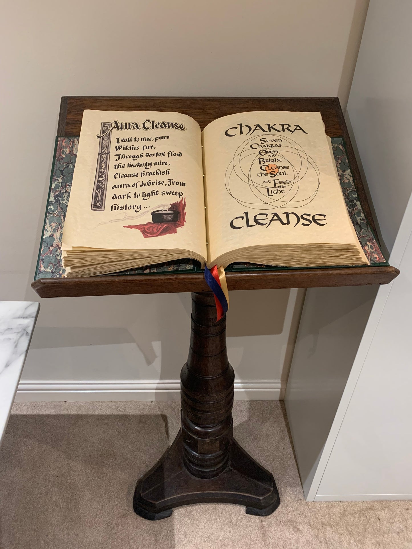 Charmed 11” x 14" Replica Book of Shadows