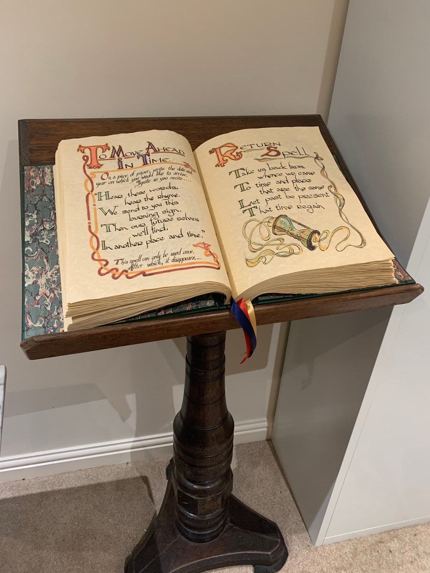 Charmed 11” x 14" Replica Book of Shadows