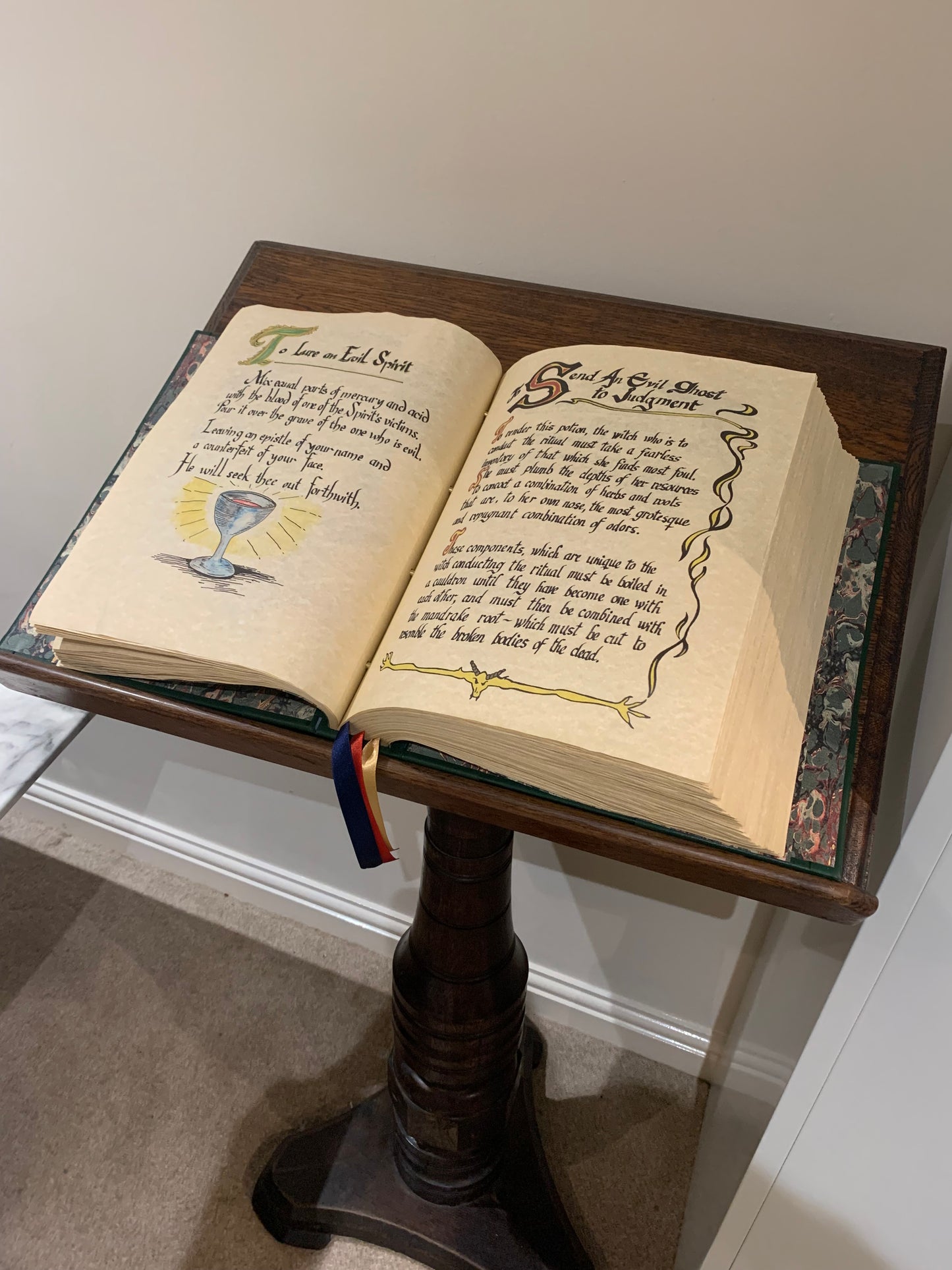 Charmed 11” x 14" Replica Book of Shadows