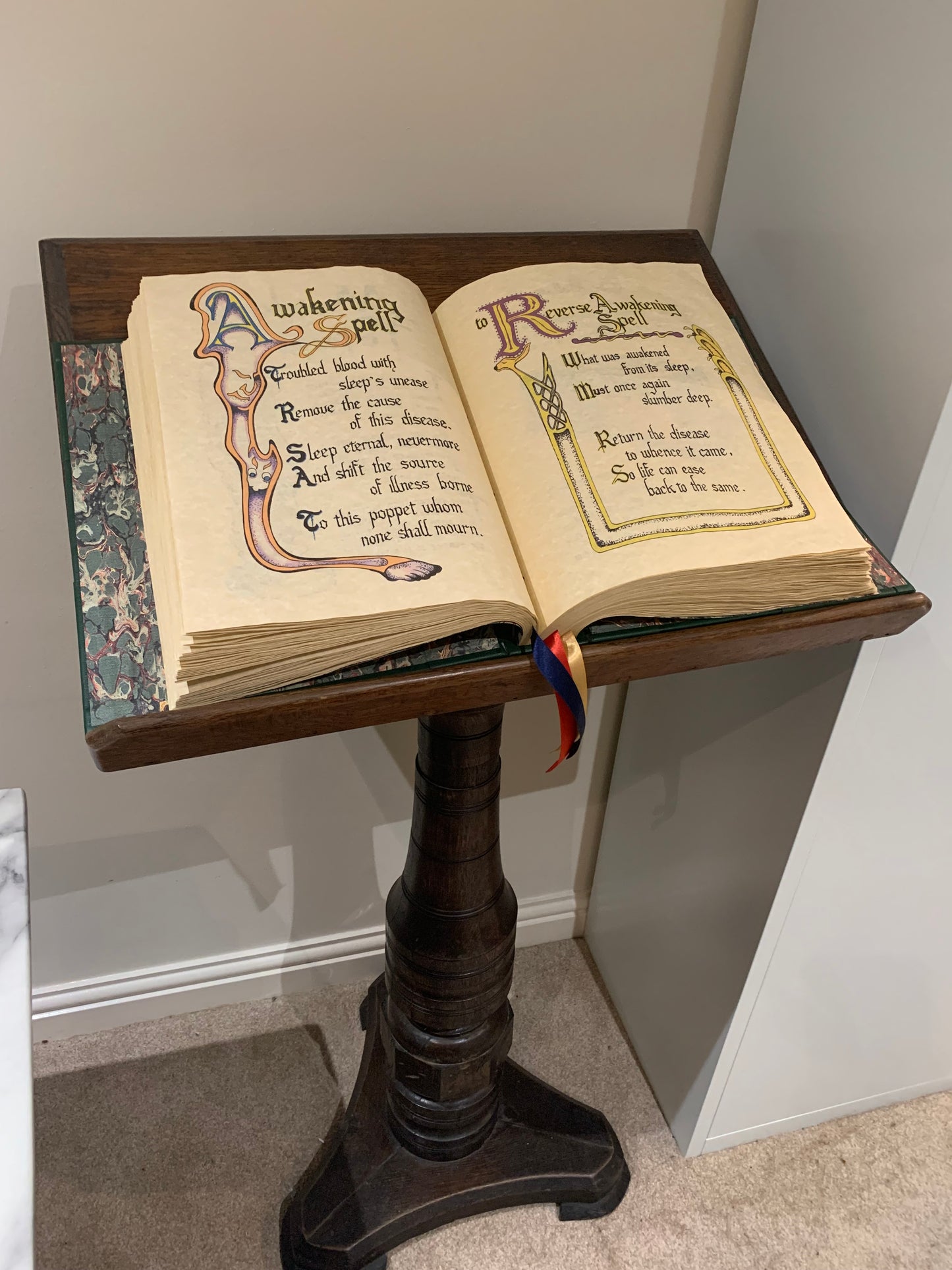 Charmed 11” x 14" Replica Book of Shadows